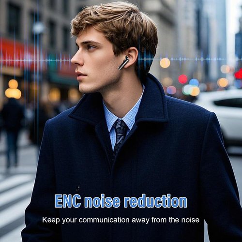Thunelec Ai Translation Earbuds Real Time with Audio and Video Calls, 3-in-1 Buletooth 5.3 Translator Earbuds with 6 Translation Modes/164 Languages/No Subscription Required, 48H Headphones Translator