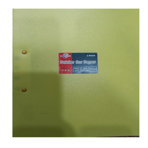 PORMAXCO Folder for Paper, Pack 2 Pocket Folders, Letter Size Paper File Folder for School Office Home Business, Yellow