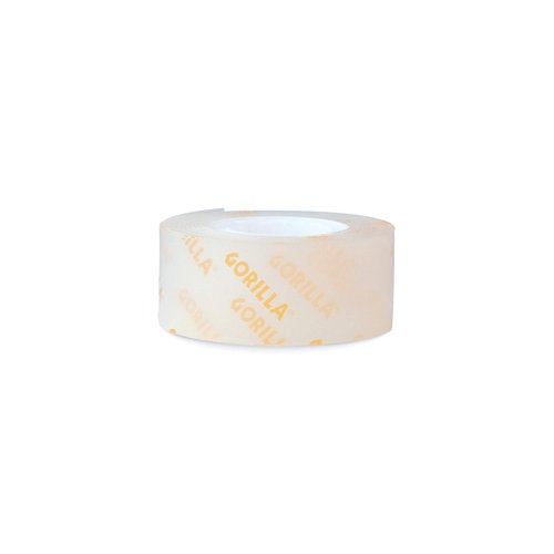 Gorilla Tough & Clear Double Sided Mounting Tape, 1" x 60", Clear, (Pack of 12)