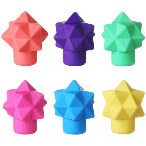 Mr. Pen- Pencil Erasers Toppers, 48 Pack, Vibrant Colors, Erasers for Pencil, Pencil Top Erasers, Back to School Supplies