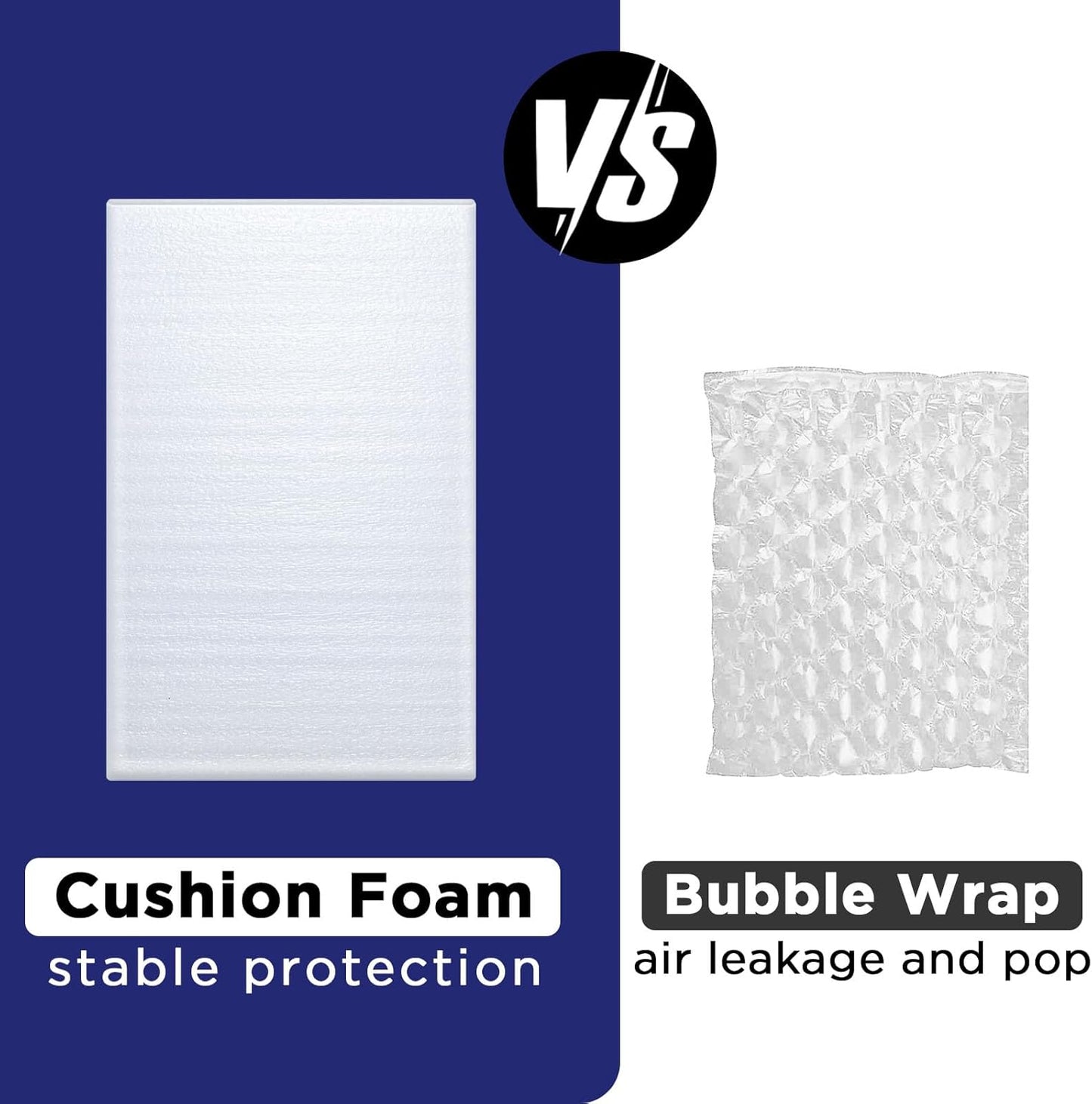 Trading Card Shipping Protectors - Foam Bags for PSA, CGC, BGS Graded Cards | 50 Pack