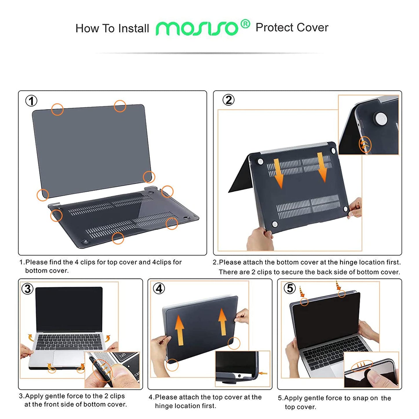MOSISO Compatible with MacBook Air 13 inch Case M1 Chip 2021-2018 Release A2337 A2179 A1932, Plastic Hard Shell&Keyboard Cover&Screen Film&Storage Bag for MacBook Air 13.3 inch Case, Beige