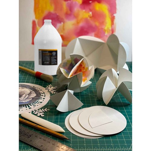 Lineco Neutral pH Adhesive 1 Gallon, Acid-Free, All-purpose Glue, Dries Clear and Remains Flexible. Used for Bookbinding and Book Repair, Paper Art