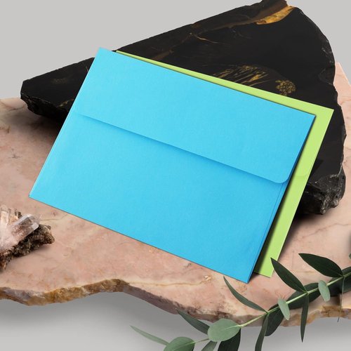 Granhoolm A7 Invitation Envelopes - 100 Pack Peel & Press for 5x7 Cards | Ideal for Weddings & Events