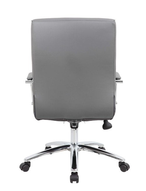 Boss Office Products Modern Executive Conference Chair, Grey
