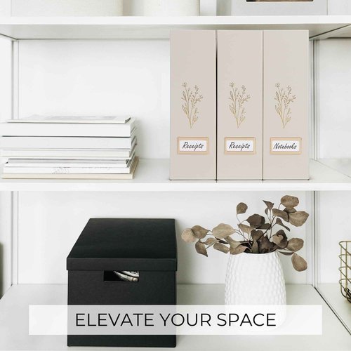 ZICOTO Aesthetic Thick Spiral Notebook Journal and Magazine Holder Set Of 3 Bundle - Perfect For Writing And Staying Organized at Work or School