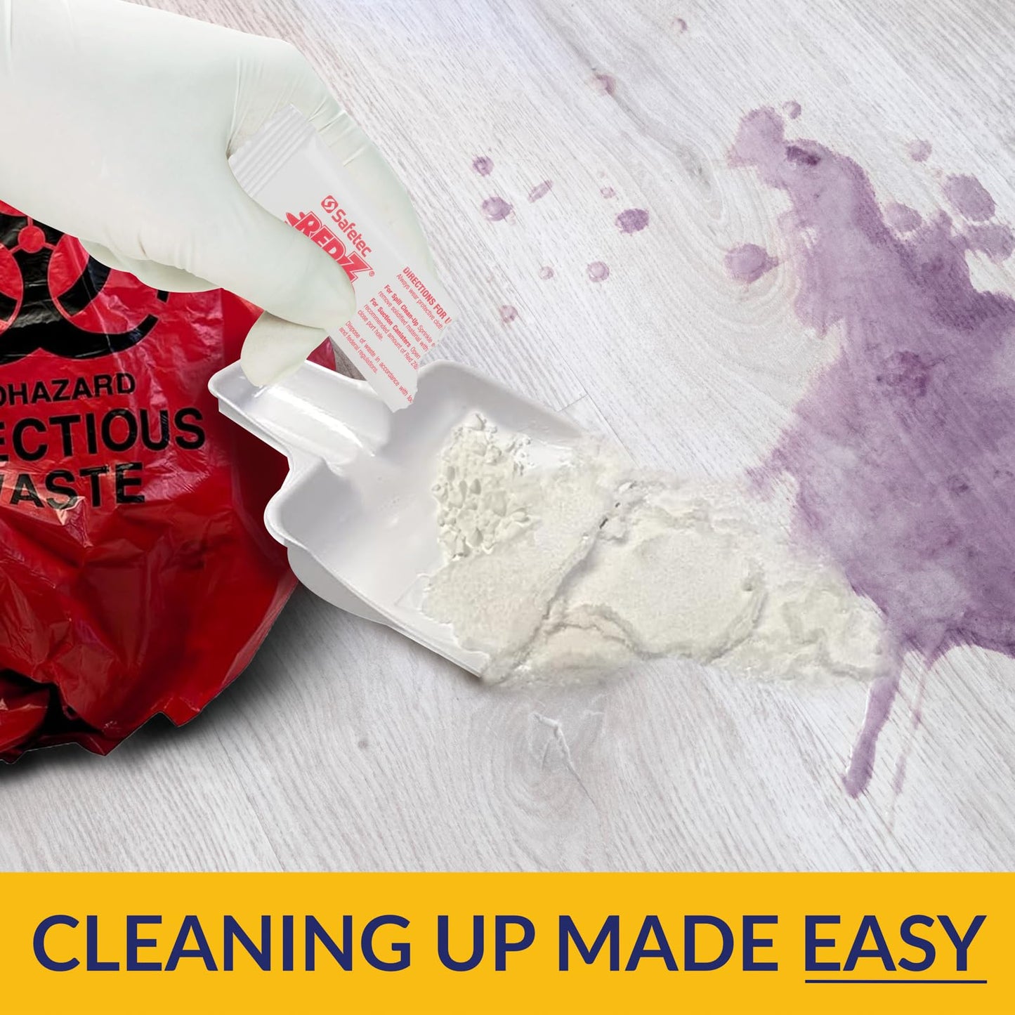 MFASCO Deluxe PPE Bio Cleanup Kit - Complete PPE & Bodily Fluid Clean-Up - Tailored for Workplace, Law Enforcement, Health Care, Nursing Home & First Responder Environments