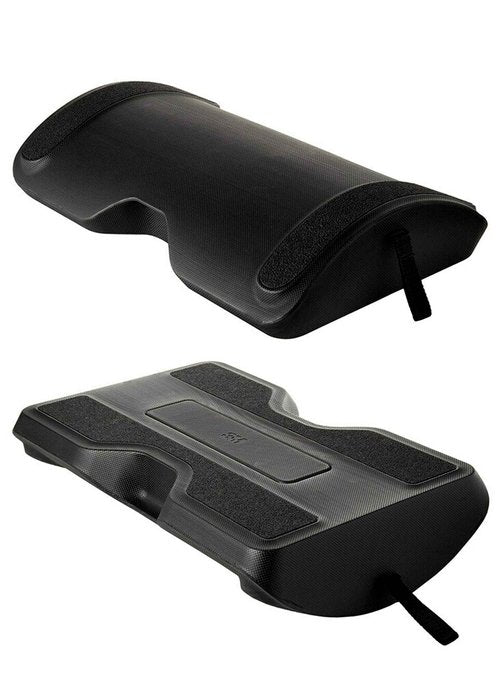 3M Foot Rest for Standing Desks, Two-Sided Rocking and Stationary for Sitting or Standing, Helps Reduce Leg and Foot Fatigue, Black (FR200B)