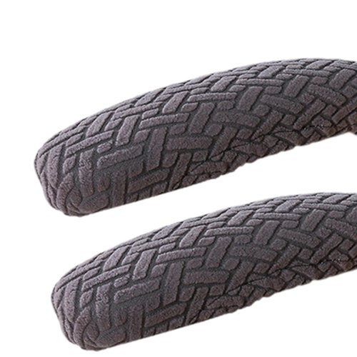 FccsiKoa 1 Pair of Armrest Covers for Office Chairs, Covers for Home Office Armchairs, Gray
