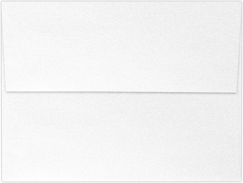LUXPaper A7 Invitation Envelopes - Peel & Press Crystal Metallic | 5 1/4" x 7 1/4" | 80lb Text | 50 Pack