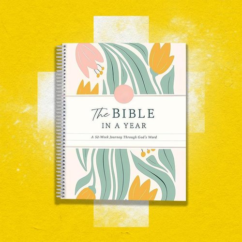 The Bible in a Year A 52-Week Study Through Gods Word Spiral Bible Study Guide 52-Week Women's Bible Study Plan（A4 Size）A Gift for Christians