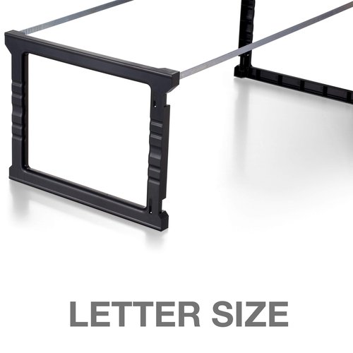 Officemate Plastic Hanging File Frame, 24-27, Letter and Legal Size, 1 Set (91970)