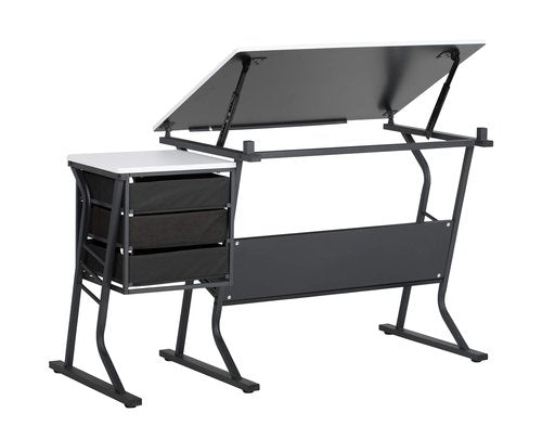 Studio Designs Eclipse Center, Black with White