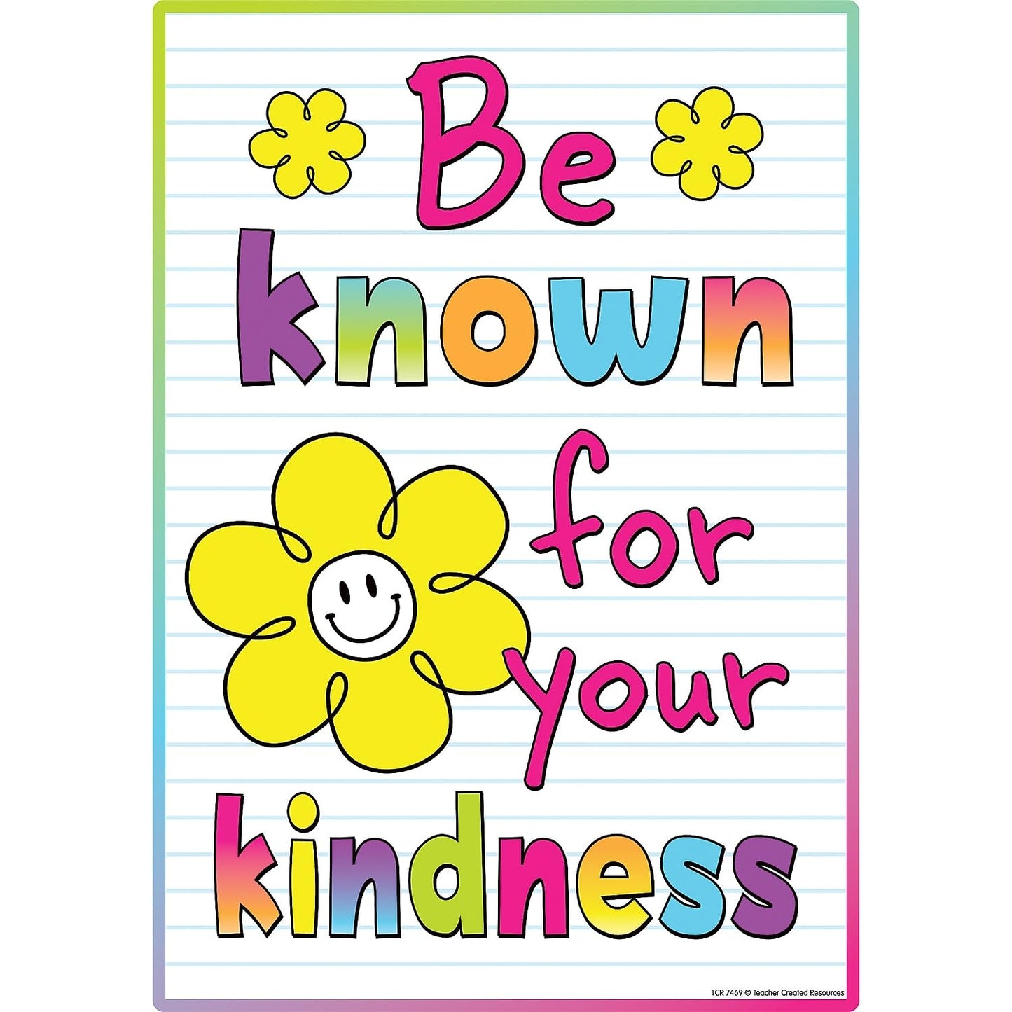 Teacher Created Resources Brights 4Ever Positive Sayings Educational Poster Pack (TCR7469)