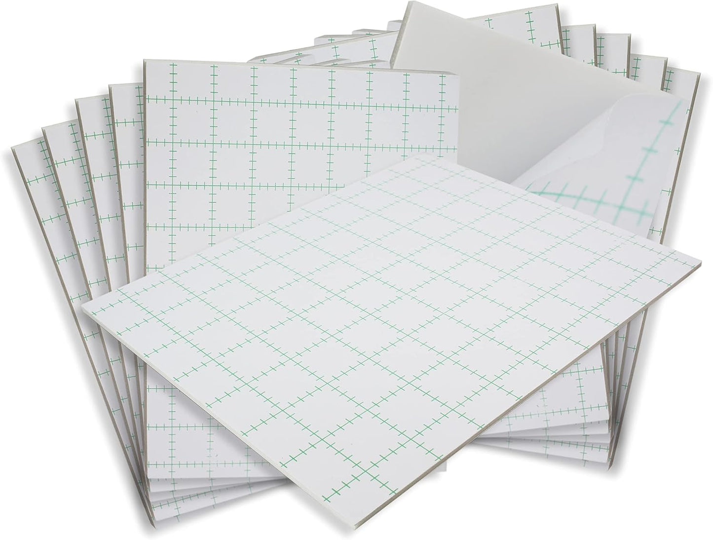 Skiennix Self-Adhesive Foam Board - 8x10 Inches, Acid-Free, 25 Pack, Perfect for Mounting and Crafting