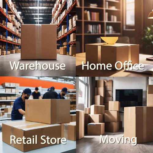 BIZ SUPPLINE (36 Rolls 2" Packing Tape, Designed for Moving, Storage and Packing, Shipping and Mailing, 2-inch Wide X 65 Yards, Clear, Heavy Duty 2.8 MIL BOBP Material