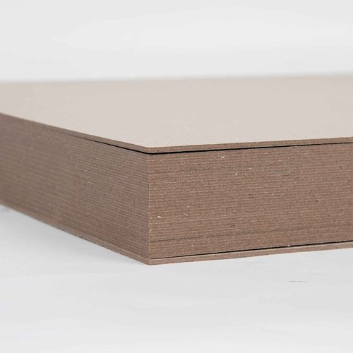 Heavy-Duty Chipboard Sheets 16 x 20 in - 80 PT (2mm) Thick - 20 Large Sheets of Chip Board for Binding Covers, Book Boards, Backing and Crafts - Sturdy Alternative to Thin Cardboard Sheets