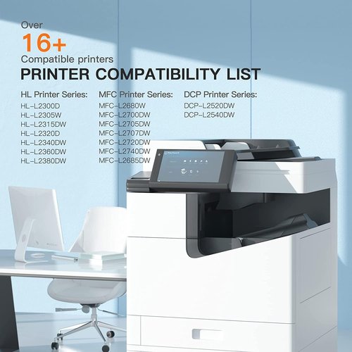 E-Z Ink Compatible Toner Cartridge Replacement for Brother TN660 TN630 High Yield to use with HL-L2300D HL-L2380DW HL-L2320D DCP-L2540DW HL-L2340DW HL-L2360DW MFC-L2720DW Printer (Black)