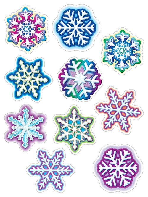 Teacher Created Resources Snowflake Accents (5243)