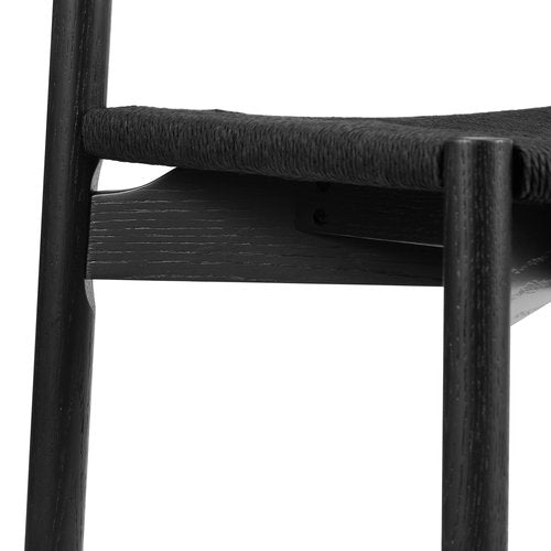 POLY & BARK Hamm Counter Stool in Pitch Black