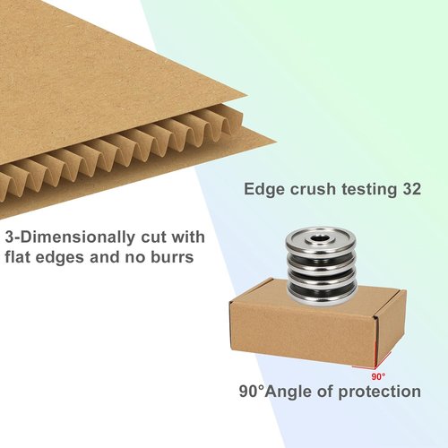 MEBRUDY Shipping Boxes - Small Corrugated Cardboard Mailers | Pack of 20 | 6x4x2 Inches