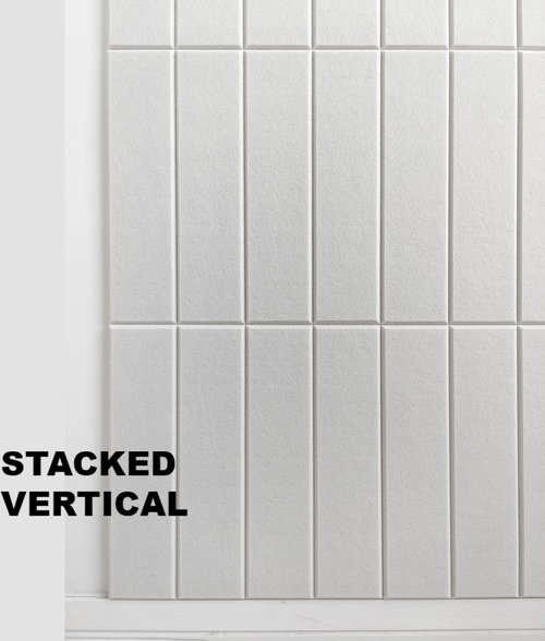 Large Cork Board Alternative - 24-Pack Felt Wall Tiles with Safe Removable Adhesive Tabs, Cork Wall Tiles Bulletin Board Home Office Essentials - Warm White