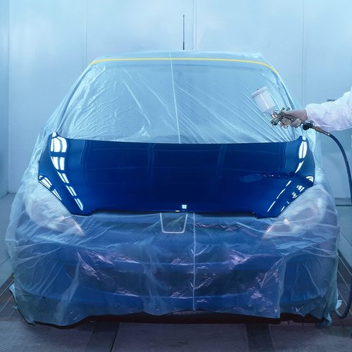 MyLifeUNIT Masking Paper, 8 Pack Masking Film with Tape for Automotive Painting Covering