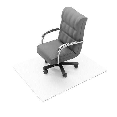 Floortex® Exclusive Polycarbonate Square Chair Mat for Hard Floor - 48 x 48