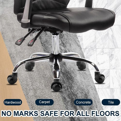 Office Chair Wheels Rubber Replacement Set of 5, 2 Inch Heavy Duty Rolling Chair Ball Casters for All Floor Or Carpet, Desk Chairs Wheels to Replace Office Chairs Mats