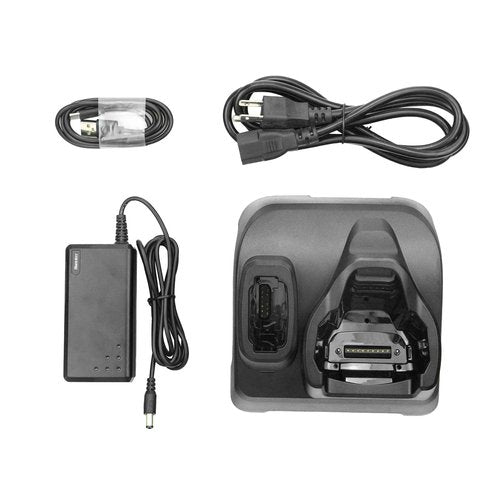 Charger for Zebra MC9300 MC9400 MC93 MC930B MC930P Scanner, 1-Slot USB Charging Cradle with Spare Battery Charger, CRD-MC93-2SUCHG-01,Power Adapter Included