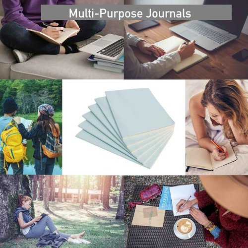 Simply Genius A5 Dotted Notebook - Travel Journal & Pocket Notebook - Professional Note Taking & Office Product - Creative Planning & Journal Writing - 30-Pack, Light Blue, 92 Pages, 8.2 x 5.5 in