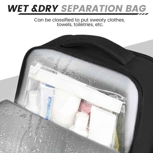 RUCYEN Lunch Backpack, Insulated Cooler Backpack Removable Lunch Box for Men Women, 15.6 Inches RFID Blocking Laptop Backpack Lunch Bag for Work Travel Black