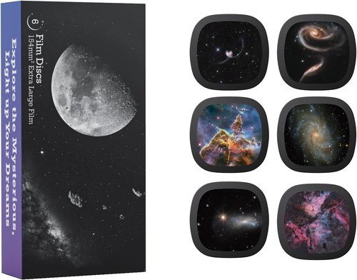 Realistic Discs - 5K Ultra HD Slides for Ainael Galaxy Projector | 6 Disc Set for Home Planetarium