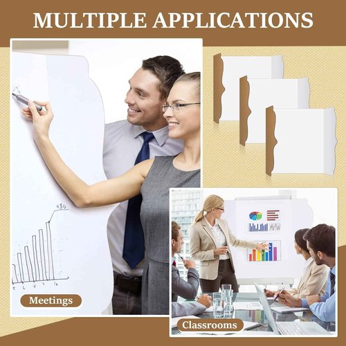 Geyee 20 Pcs Trifold Poster Board Bulk 36 x 48 Inch Foldable Presentation Display Science Project Board for Back to School Bulletin Business Projects Exhibition Supplies