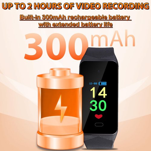 CENGFERDER 64GB Mini Video Camera,1080P HD Portable Mini Nanny Video Camera Loop Video Body Recorder for Home,Office for Outdoor