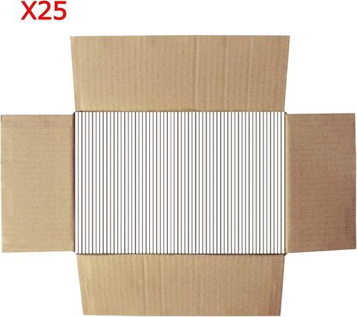 RLAVBL Shipping Boxes - 6x4x3 Inches White Corrugated Cardboard | Set of 25 Mailer Boxes for Small Business