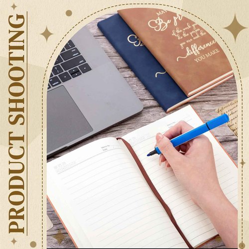 Fuutreo 20 Pcs Thank You Gifts Leather Journal Notebook Bulk A5 Notepad Appreciation Inspirational Gift for Women Men Employee Coworker Teacher Retirement Volunteer Assistant Nurse (Multicolor,Proud)