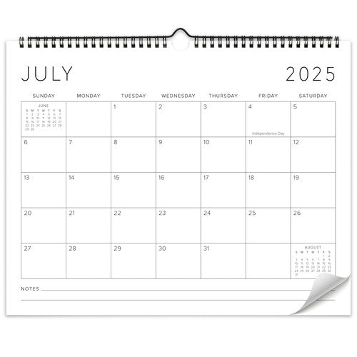 Beautiful 2025-2026 Wall Calendar - Runs from July 2025 until December 2026 – Large 14.5" x 11.5" Office Wall Calendar for Easy Organizing