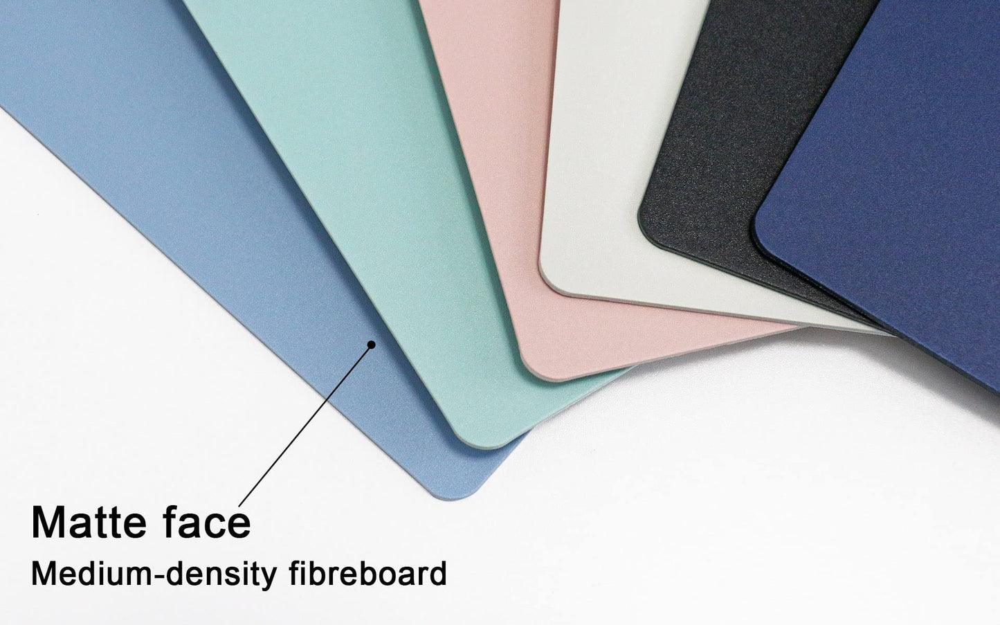 BOMEI PACK Plastic Clipboard, 6Pack Assorted Colors Office Clipboard, 12.5 x 9 Inch