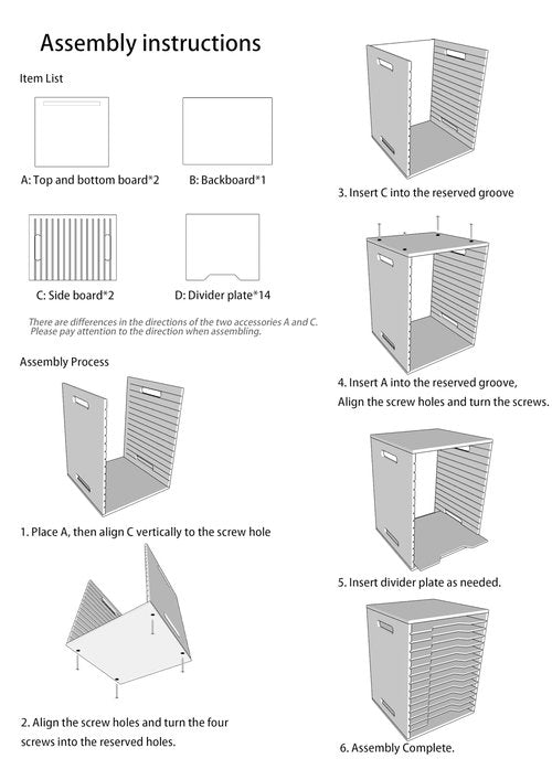 13"x16" Wooden Construction Paper Organizer, 15 Tier Larger Size Literature Organizer with Adjustable Shelves Letter Mail Tray Craft & Stamp Stackable Cardstock Storage Rack for Home Office Classrooms
