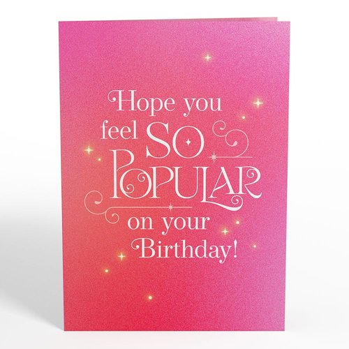 Lovepop Wicked Birthday Pop-Up Card for Her and Him - 3D Greeting Cards for Boys, Girls, Men, Women - So Popular - 5" x 7" Card - Blank Notecard and Envelope Included