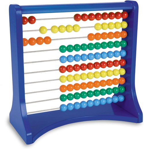 Learning Resources Ten-Row Abacus - Early Math Skills Manipulative for Kids, Ages 5+