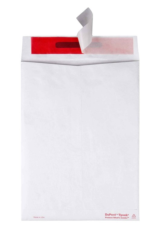 Quality Park Survivor Shipping Envelopes, Tamper Evident, 9" x 12", Made with Strong, Lightweight DuPont Tyvek Material, Peel and Seal Flap, 100/Box (QUAR2400)