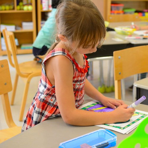 6 Packs Plastic Pencil Box, Stackable Clear Plastic Pencil Case Large Capacity Office Supplies Storage Organizer Box Brush Painting Pencils Storage Container Clear Stationery Case for Kids School