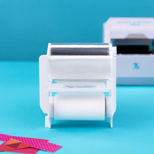 Xyron Create-A-Sticker Mini 2.5" Sticker and Label Maker Machine Bundle Permanent Adhesive Refill Cartridge