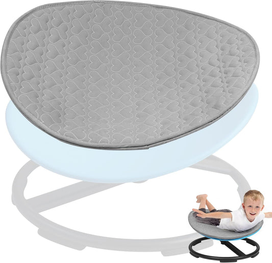 Skiennix Anti-Slip Seat Cushion - Double-Layered Thick Padding for Swivel Chairs | Ideal Comfort & Support