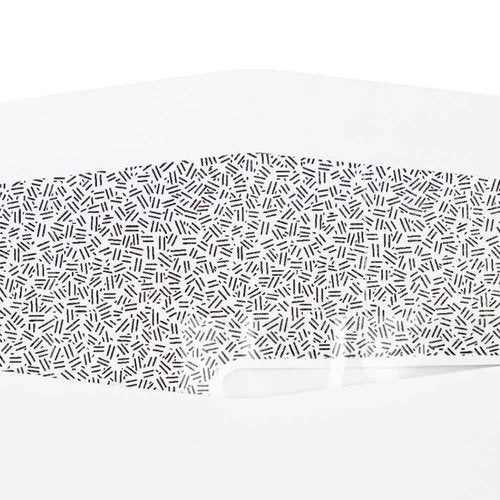 LUXPaper #10 All Purpose Window Envelopes | Security Tint | 4 1/8" x 9 1/2" | White | 24lb. Text | 500 Qty