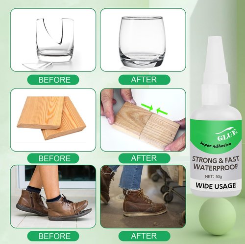 Welding High Strength Oily Glue, Multifunctional Universal Glue Super Glue Fast Repair, Instant Bonding, Strong Adhesion, Repairs for Metal, Plastic, Wood, Ceramics, Leather, Glass (2PCS)