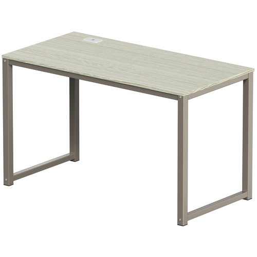 SHW 48-Inch Commercial-Grade Office Computer Desk, Maple