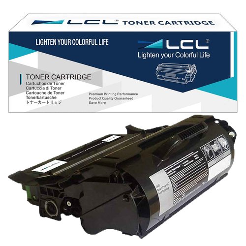 LCL Remanufactured Toner Cartridge Replacement for Lexmark X651A11A X651A21A X651H11A X651H21A X651de X652de X654de X656de X658de 25000 Pages X651 X652 X656dte X658dfe X658dme X658dte (1-Pack Black)